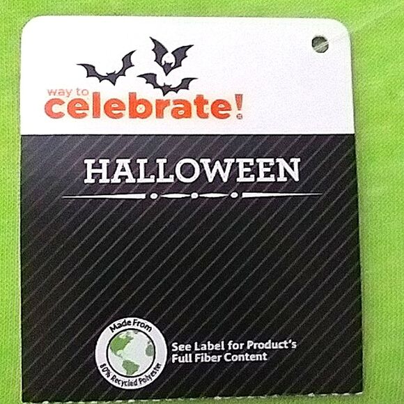 Halloween MOMSTER Tee-Shirt Slime (lime) green Women's size 12-14 - Picture 5 of 5